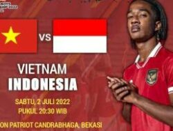 Live Streaming Piala AFF U-19 2022, Indonesia vs Vietnam Malam Ini Pukul 20.30 WIB