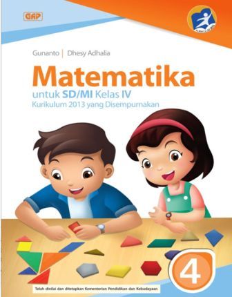 Guru dan Siswa, Berikut Buku Matematika Kelas 4 SD Penerbit Erlangga PDF