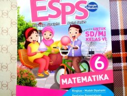 Buku ESPS Matematika Kelas 6 PDF Gratis, Bisa Anda Download Disini