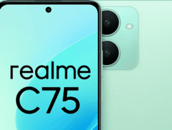 Realme C75: HP Kelas Menengah dengan Desain Tangguh Baterai Super Awet!