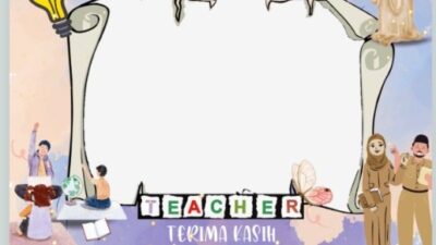 Twibbon Hari Guru Nasional 2025, Cara Pasang, Download, dan Ide Caption