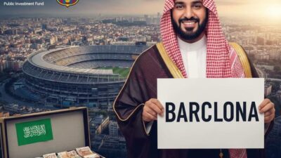 Pangeran Arab Saudi Disebut Siapkan Dana Rp 195 Triliun Kuasai Barcelona