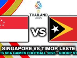 Kejutan Awal Grup A SEA Games 2025: Timor Leste U-22 Bangkit dari Ketertinggalan dan Hajar Singapura 3-1!
