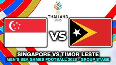 Sinagpura vs Timor Leste Sea Games 2025