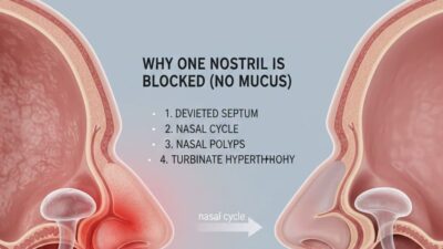 Hidung Tersumbat Sebelah tapi Tidak Ada Ingus