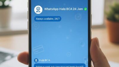 Apakah WhatsApp Halo BCA 24 Jam