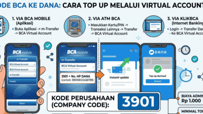 Kode BCA ke DANA